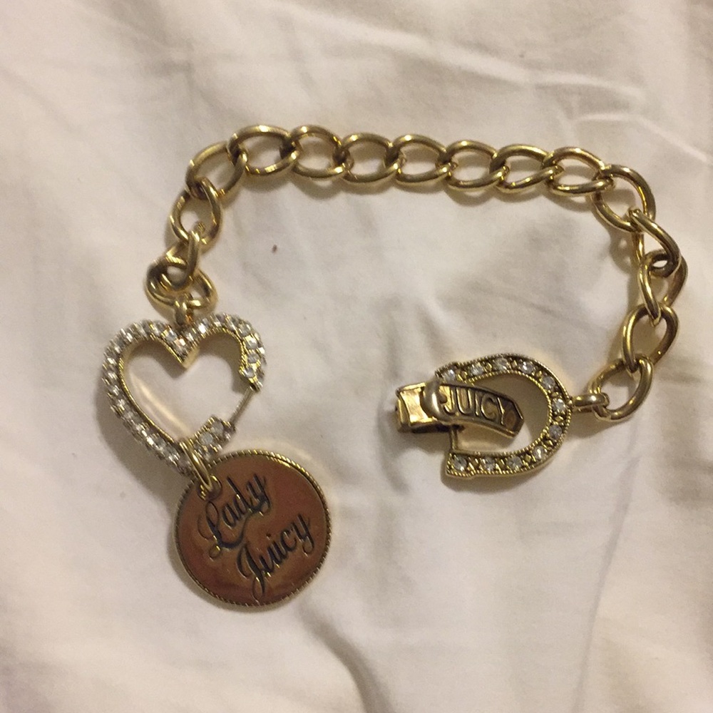 Juicy couture charm bracelet.